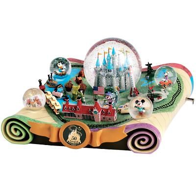 disneyland 50th anniversary train set